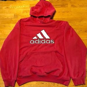 Red Adidas Hoodie